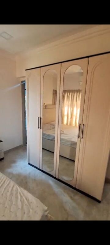 Bathroom in 2 BHK Apartment at Svarna Rosemary, Mahim West – for Rent