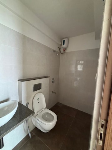 Bathroom in 2 BHK Apartment at Shapoorji Pallonji BKC 28, Bandra East – for Rent