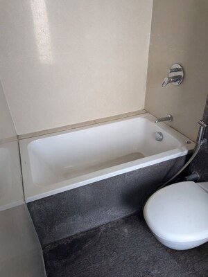 Bathroom in 3 BHK Apartment at Lodha Luxuria, Majiwada – for Sale