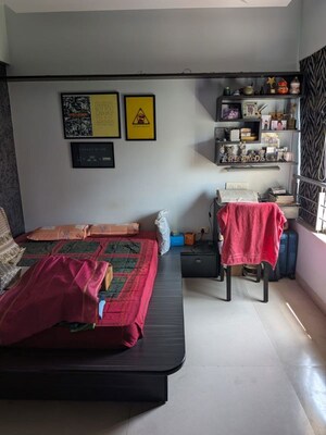 Bedroom in 3 BHK Apartment at Lodha Luxuria, Majiwada – for Sale