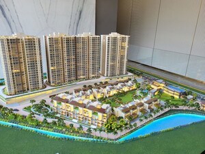 Bedroom in 4 BHK Apartment at Shapoorji Pallonji Kingstown, Hadapsar – for Sale