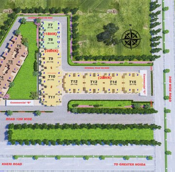 Master Plan in 3 BHK Apartment at Adore Samriddhi, Sector 89 – for Sale
