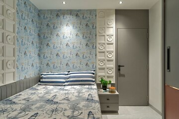 Staircase in 3 BHK Penthouse at Ratan Prestige, Kharadi – for Rent