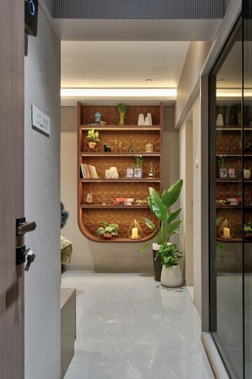 Living Room in 3 BHK Penthouse at Ratan Prestige, Kharadi – for Rent