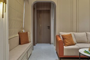 Building Lobby in 3 BHK Penthouse at Ratan Prestige, Kharadi – for Rent