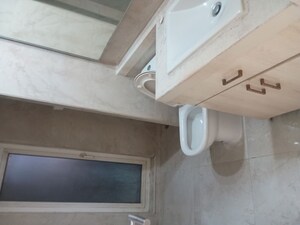 Bathroom in 3 BHK Apartment at Hiranandani Canary, Ghodbunder Road – for Rent