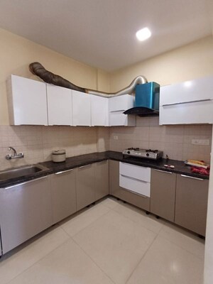 Kitchen in 2 BHK Apartment at La Prisma, Dhakoli – for Rent