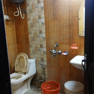 Bathroom in 3 BHK Apartment at Malviya Nagar – for Sale