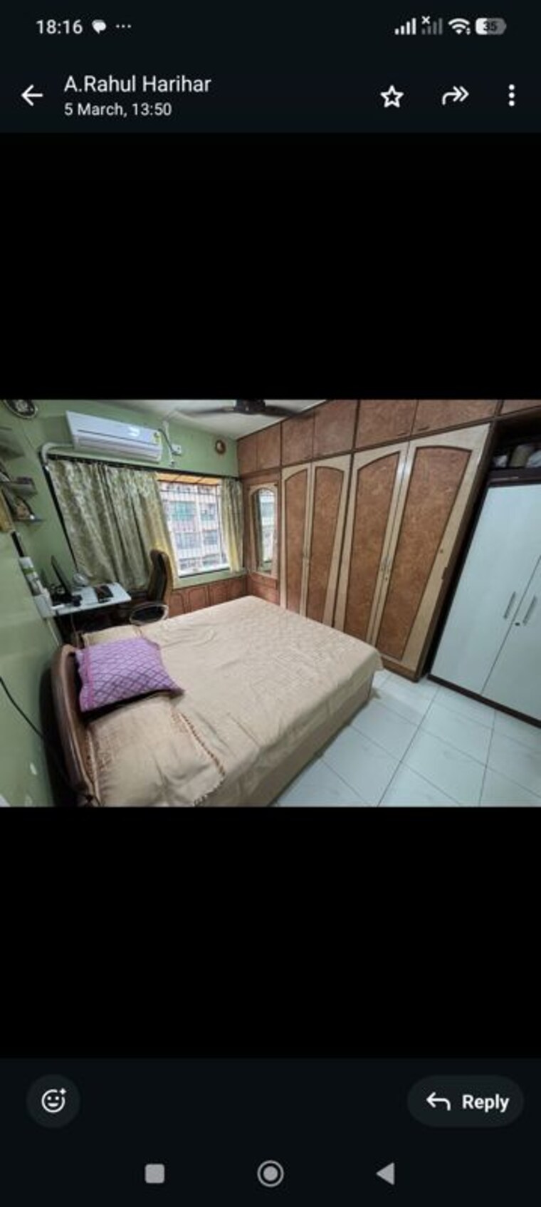 Bedroom, om-sai-residency-dombivali 2 Bedroom 750 Sq.Ft. Apartment In Dombivli East Thane 10101763