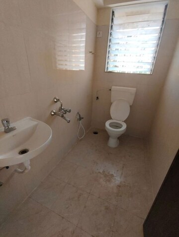 Bathroom in 1 BHK Apartment at Raunak Bliss Phase A3, Ghodbunder Road – for Rent