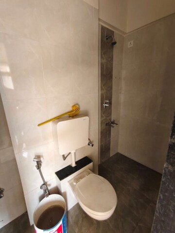 Bathroom in 1 BHK Apartment at K M Horizon Palms, Owale – for Rent