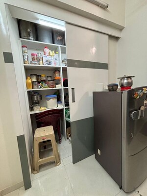 Kitchen in 2 BHK Apartment at Lodha Amara, Kolshet Road – for Rent