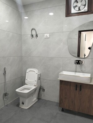 Bathroom in 3 BHK Builder Floor at Malviya Nagar – for Sale