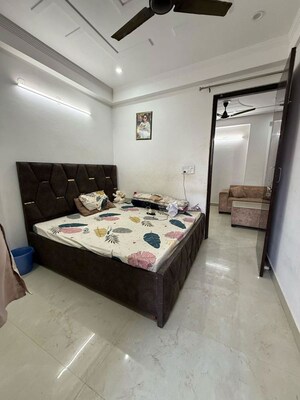 Bedroom in 2.5 BHK Builder Floor at Chattarpur – for Rent