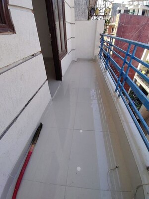 Balcony in 2.5 BHK Builder Floor at Chattarpur – for Rent