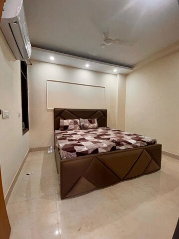 Bedroom in 2.5 BHK Builder Floor at Chattarpur – for Rent