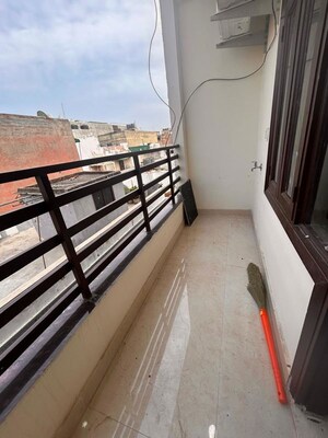 Balcony in 2.5 BHK Builder Floor at Chattarpur – for Rent