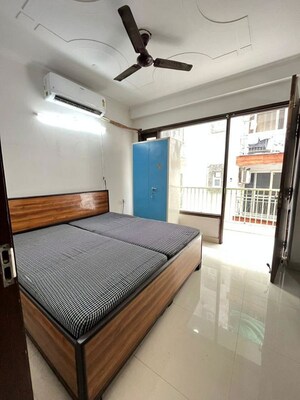 Bedroom in 2 BHK Builder Floor at Paryavaran Complex – for Rent