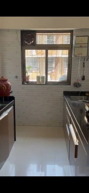 Kitchen in 2 BHK Apartment at Chandak Nishchay, Borivali East – for Rent