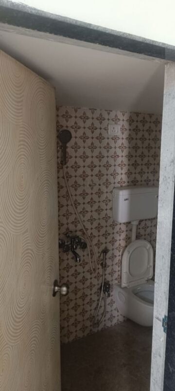 Bathroom in 2 BHK Apartment at Rashmi Dhruvita Park, Vasai East – for Rent