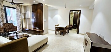 Living Room in 4 BHK Apartment at Saras Rasik Residency, Jagatpura – for Rent