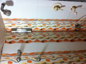 Attached Bathroom in 2 BHK Apartment at Namaskar Apartment, Santacruz East – for Rent