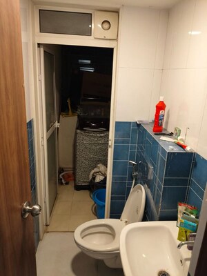Attached Bathroom in 1 BHK Apartment at Lodha Amara, Kolshet Road – for Rent