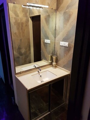 Bathroom in 2 BHK Apartment at Raunak Paradise, Kokanipada – for Rent