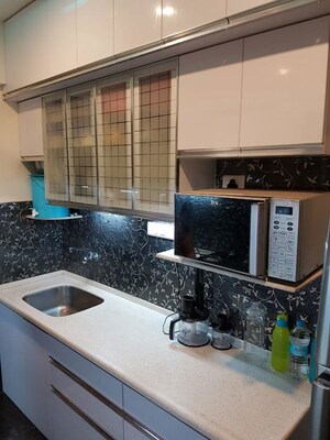 Kitchen in 2 BHK Apartment at Raunak Paradise, Kokanipada – for Rent