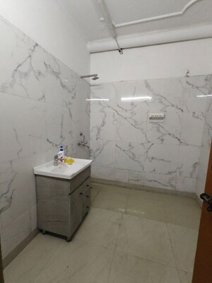 Bathroom in 2 BHK Independent House at Ansal Sushant Lok I, Sector 43 – for Rent