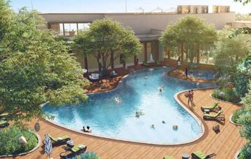 Swimming Pool in 1 BHK Apartment at Lodha Upper Thane Meadows, Anjur – for Rent