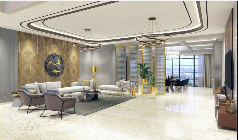Gym, sas-crown 4 Bedroom 8811 Sq.Ft. Apartment In Kokapet Hyderabad 10102352