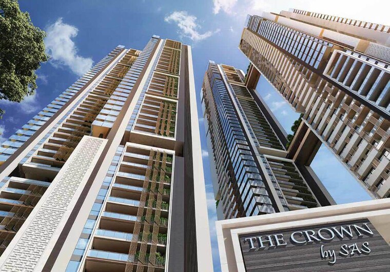 Exterior View, sas-crown 4 Bedroom 8811 Sq.Ft. Apartment In Kokapet Hyderabad 10102352