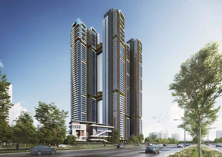 Exterior View, sas-crown 4 Bedroom 8811 Sq.Ft. Apartment In Kokapet Hyderabad 10102352