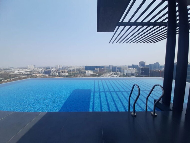 Swimming Pool, myscape-isle-of-sky 4 Bedroom 7700 Sq.Ft. Apartment In Financial District Hyderabad 10102366