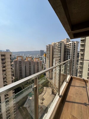 Balcony in 3 BHK Apartment at Raj Tattva, Kapur Bawdi – for Sale