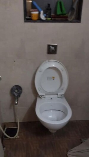 Bathroom in 1 BHK Apartment at Chandak Nishchay, Borivali East – for Rent