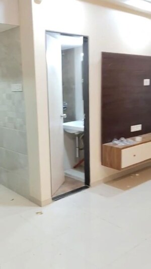 Bathroom in 1 BHK Apartment at Chandak Nishchay, Borivali East – for Rent