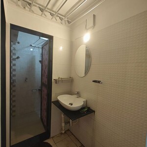 Bathroom in 2 BHK Apartment at Bhujbal Township, Kothrud – for Rent