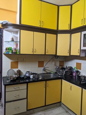 Kitchen in 3 BHK Apartment at Ram Nisarga, Kaggadasapura – for Rent