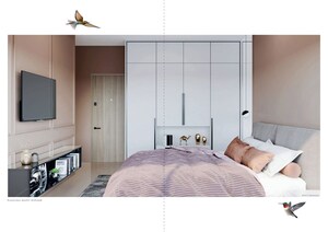 Bedroom in 2 BHK Apartment at Kandivali West – for Sale