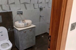 Bathroom in 3 BHK Builder Floor at BPTP Eden Estate, Sector 81 – for Rent