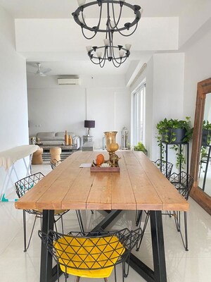 Kitchen in 5 BHK Penthouse at Adani Oyster Arcade, Sector 102 – for Rent