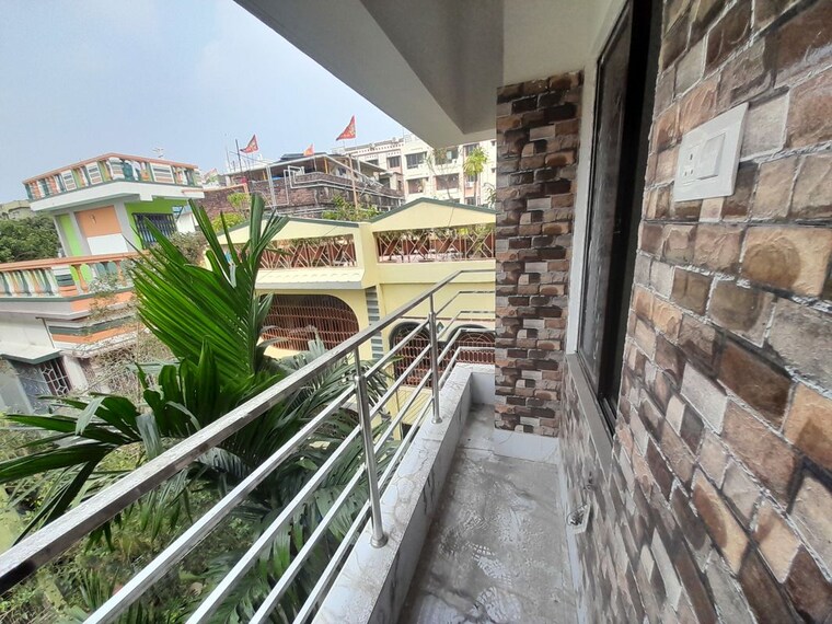 Balcony, kaikhali 2 Bedroom 760 Sq.Ft. Apartment In Kaikhali Kolkata 10102428