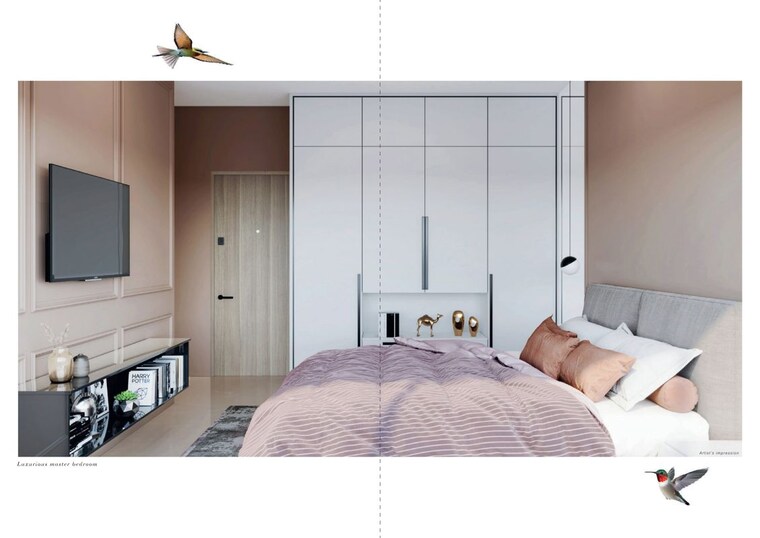 Bedroom, kandivali east 3 Bedroom 790 Sq.Ft. Apartment In Kandivali East Mumbai 10102433
