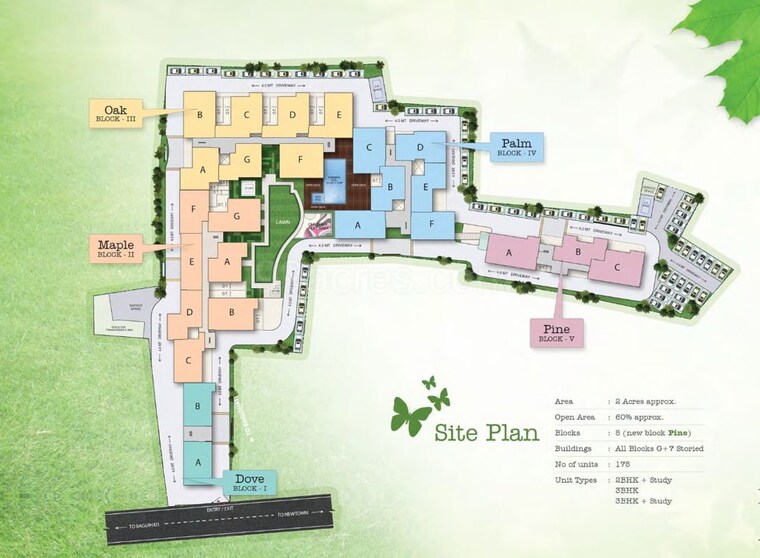 Master Plan, rishi-ecoview 3 Bedroom 1385 Sq.Ft. Apartment In New Town Action Area ii Kolkata 10102432