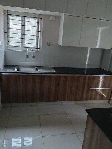 Kitchen in 3 BHK Apartment at Sethna Power Tower, Hennur – for Rent