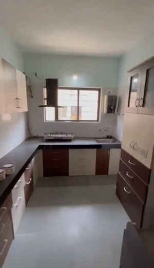 Kitchen in 2 BHK Apartment at Vijay Vanaz Pariwar CHS, Kothrud – for Rent