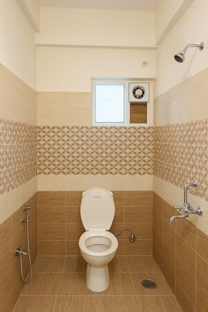 Bathroom in 2 BHK Builder Floor at Kondapur – for Rent