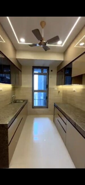 Kitchen in 3 BHK Apartment at Sunteck City Avenue 4, Goregaon West – for Rent